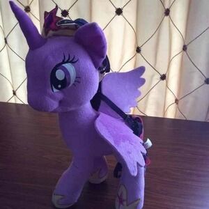 My Little Pony Princess Twilight Sparkle Purple Plush Wings Toy Friendship Magic